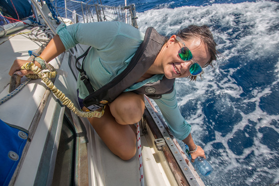 Collecting Water Samples on the Fly