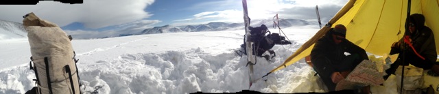 Frozen boots, two more sets of tracks