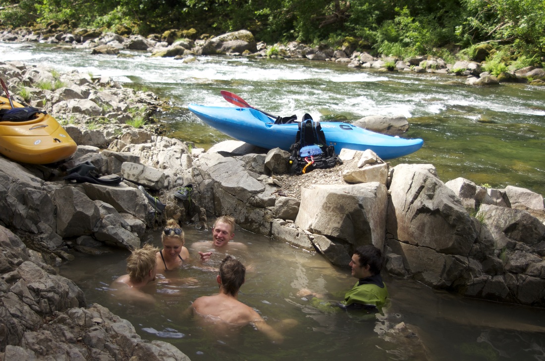 Wind River hot springs