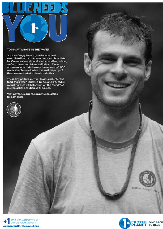 1% for the Planet Water Campaign featuring Gregg Treinish and Adventurers and Scientists for Conservation
