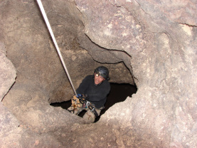 Descending into a Cave