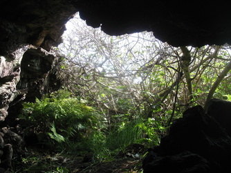 Cave opening