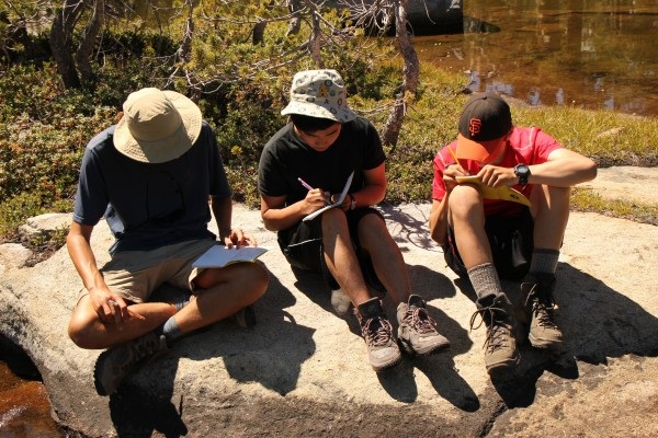 ASC Leads Marin Academy Students on Adventure-Science Expedition in the Desolation Wilderness