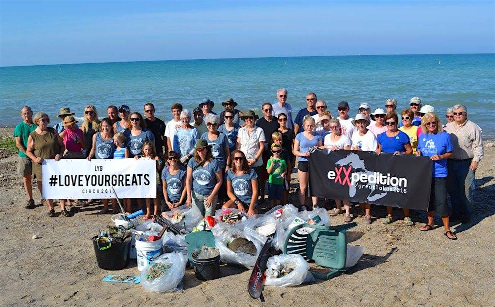 great lakes beach cleanup
