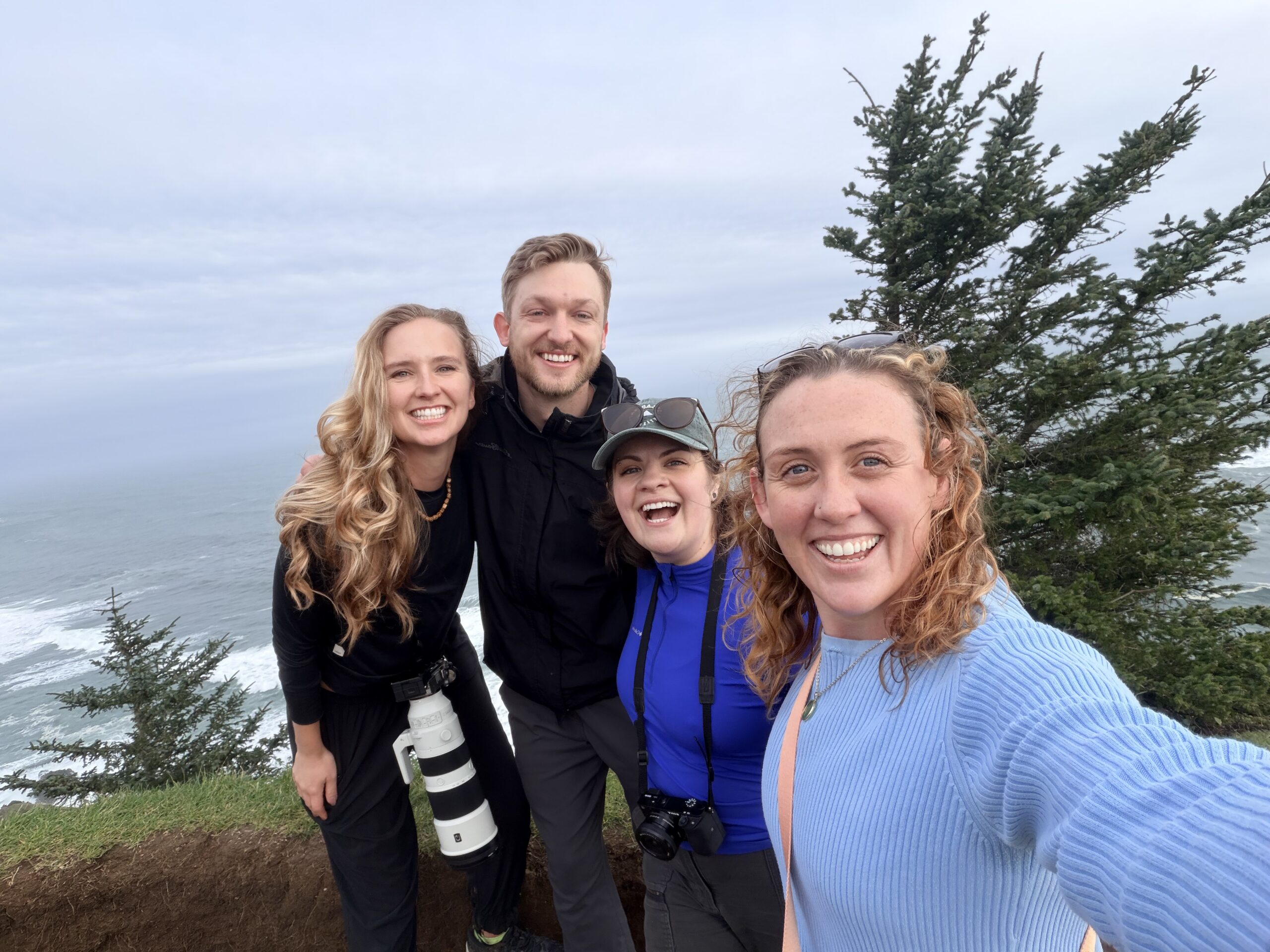 The Adventure Scientists team spend their annual corporate retreat searching for killer whales on the Oregon coast