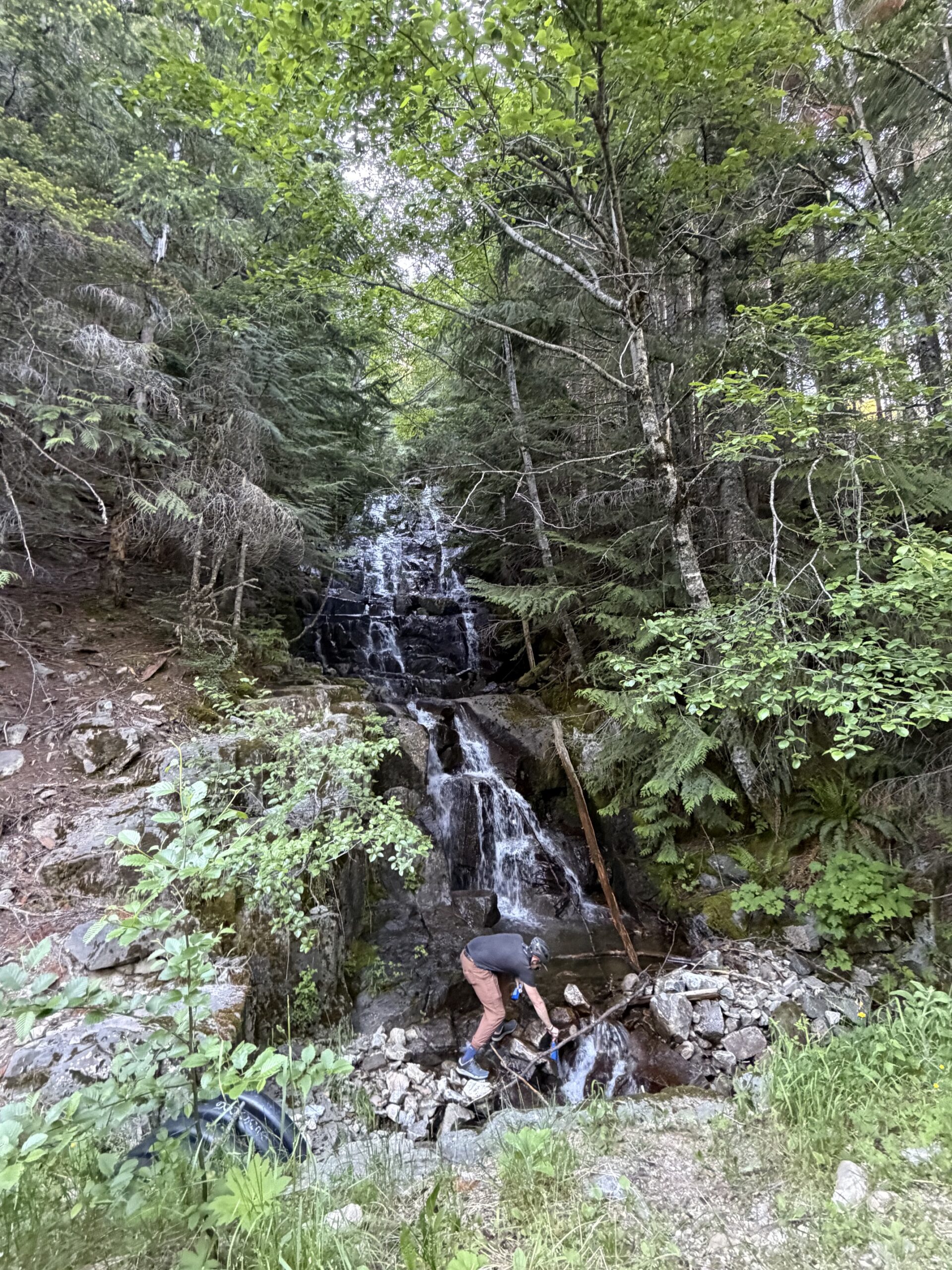 Traversing in remote PNW forests for conservation field data collection