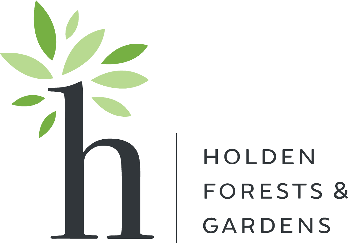 holden forests & garden logo for forest conservation