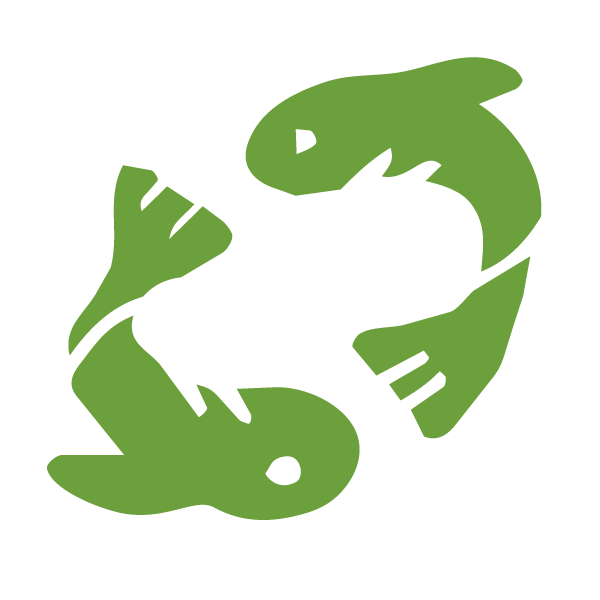fish icon - green