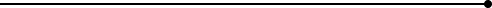 black line with logo dot