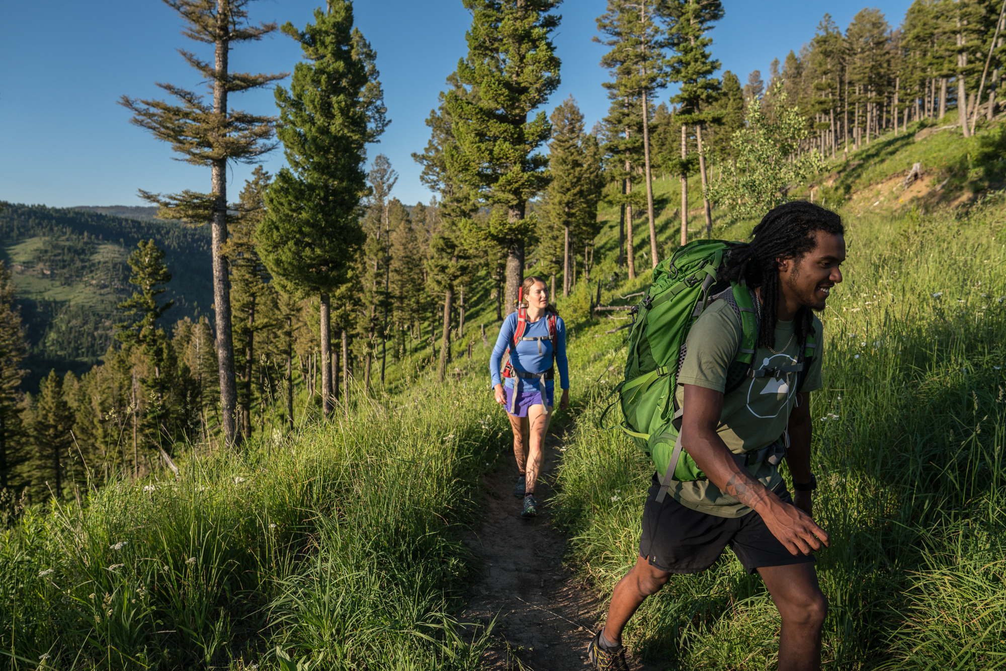 hiking for conservation